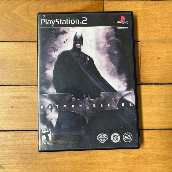 Ea Games Other - Batman Begins Sony PlayStation 2 PS2 2005 EA Games SLUS 21198 Action Adventure